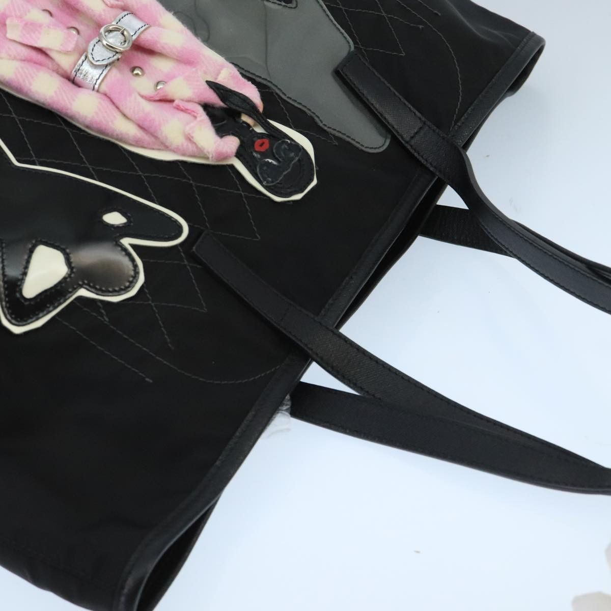 Prada Tessuto Black Synthetic Tote Bag (Pre-Owned) Size ONE SIZE - 13 Thumbnail