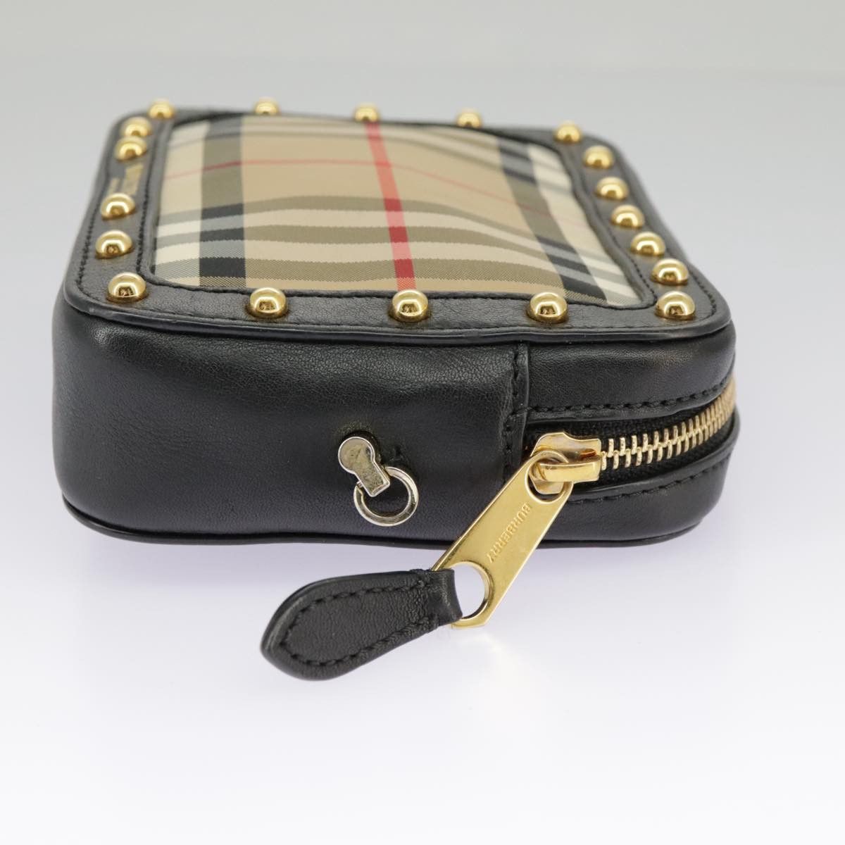 Burberry Vintage Check Beige Synthetic Shoulder Bag (Pre-Owned) Size ONE SIZE - 5 Thumbnail
