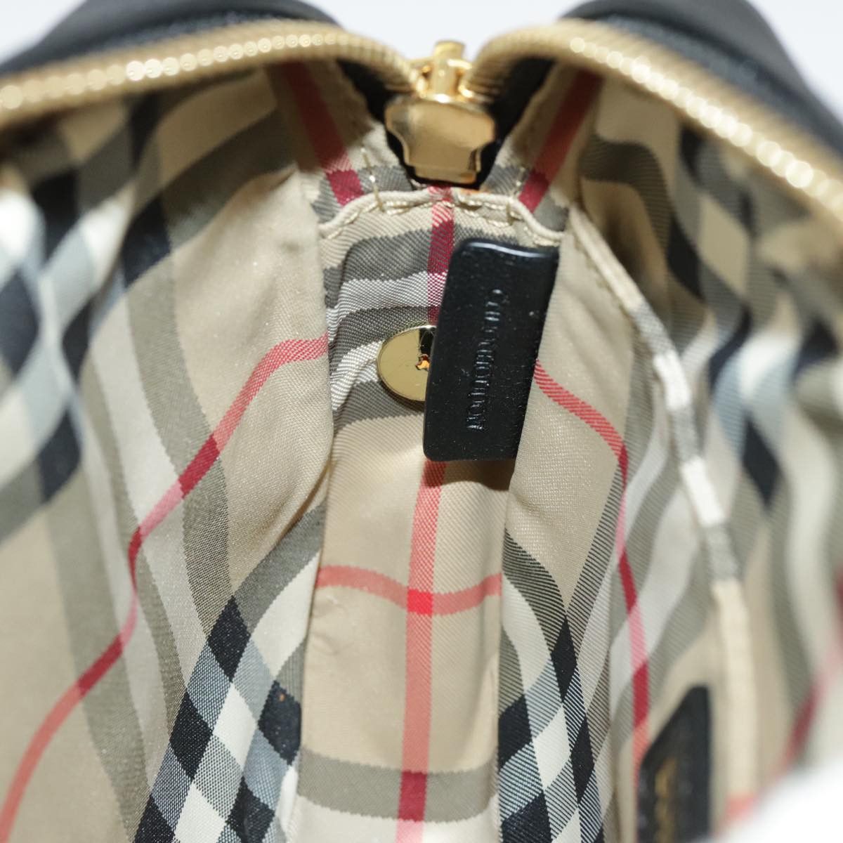 Burberry Vintage Check Beige Synthetic Shoulder Bag (Pre-Owned) Size ONE SIZE - 20 Thumbnail