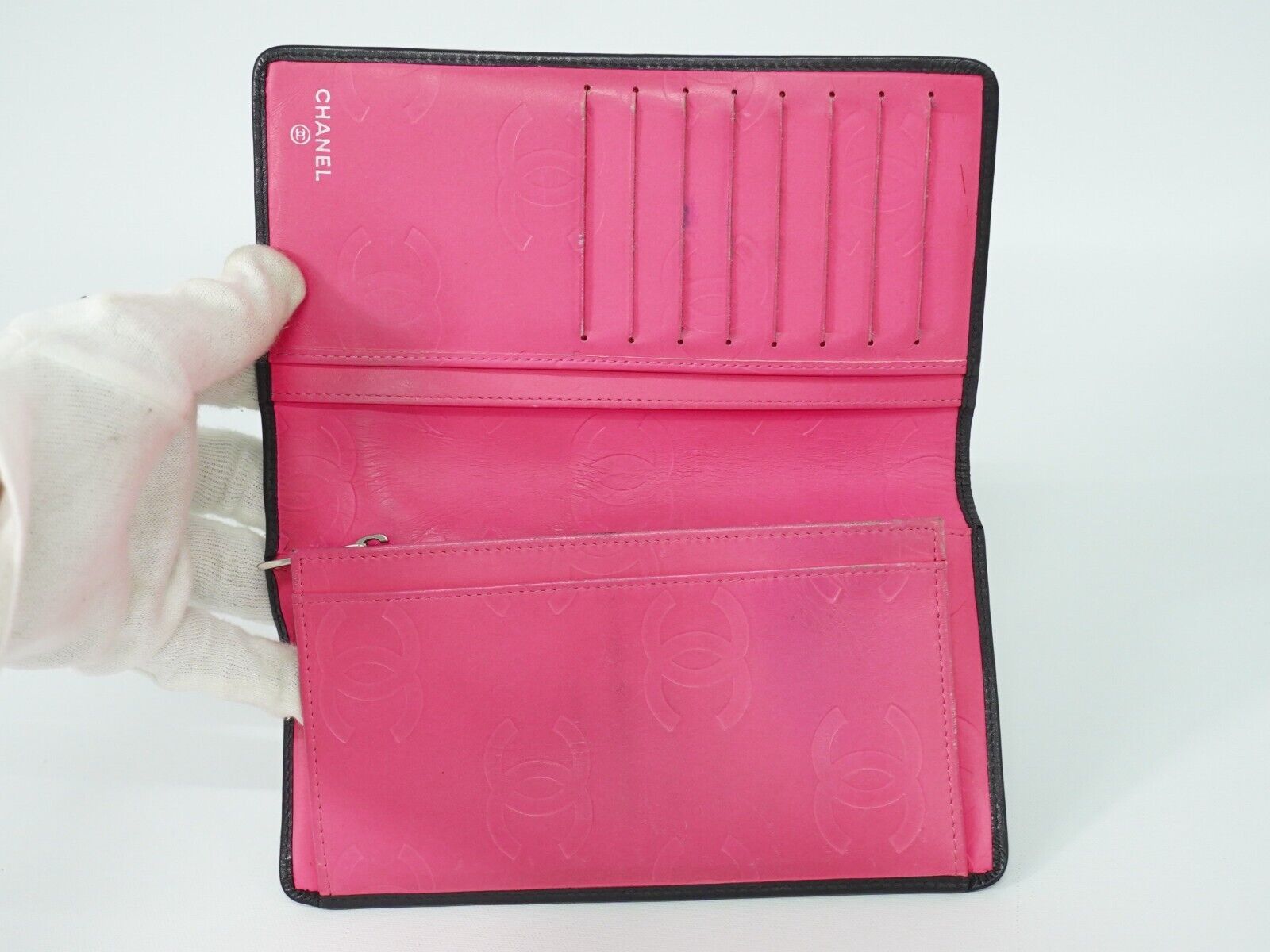 Chanel Black Leather Wallet (Pre-Owned) Size ONE SIZE - 6 Thumbnail