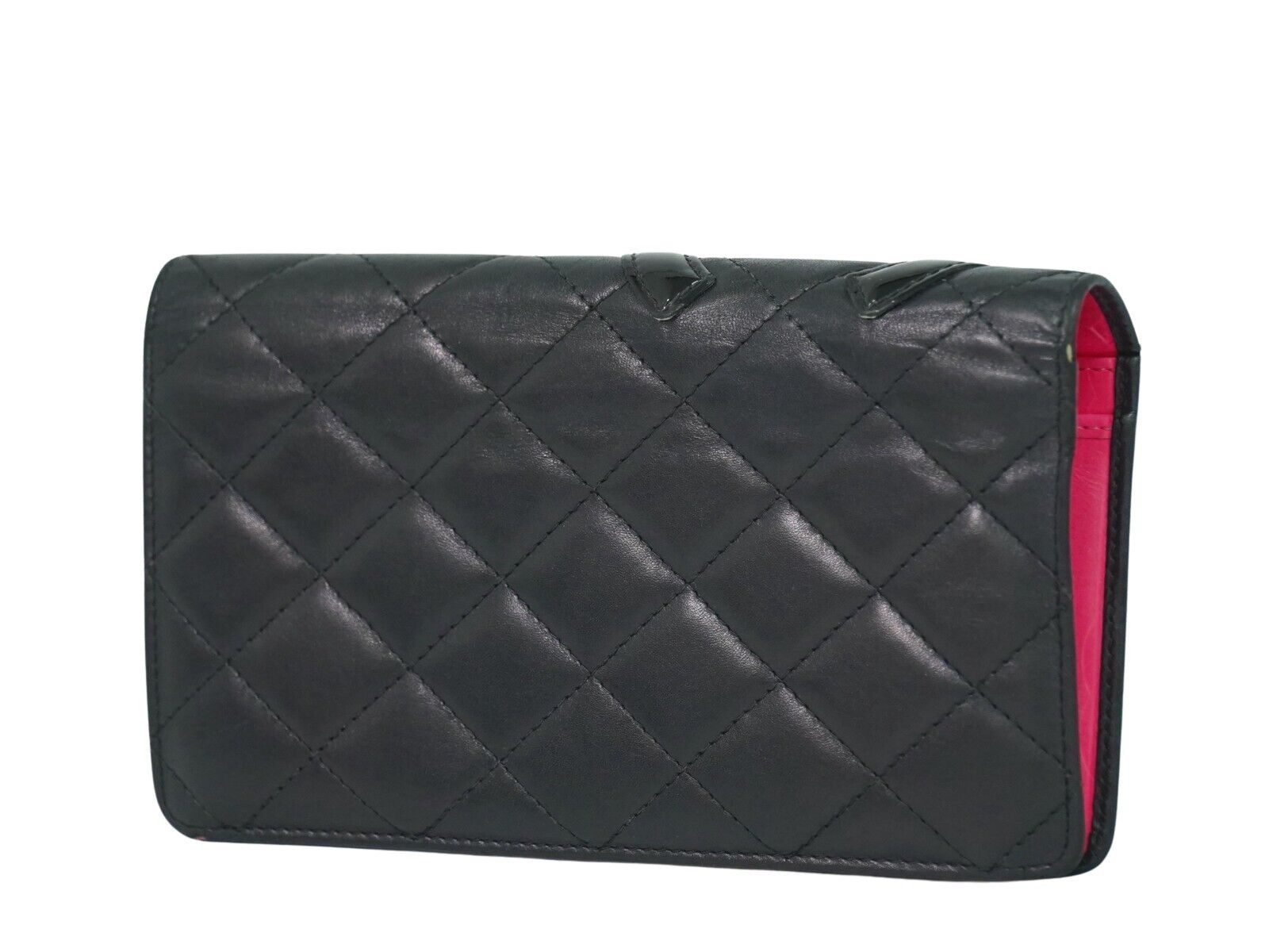 Chanel Black Leather Wallet (Pre-Owned) Size ONE SIZE - 2 Thumbnail