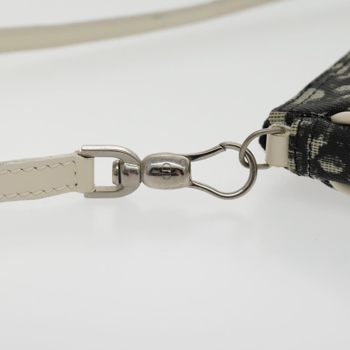 Dior Saddle Black Canvas Clutch Bag (Pre-Owned) Size ONE SIZE - 8 Thumbnail