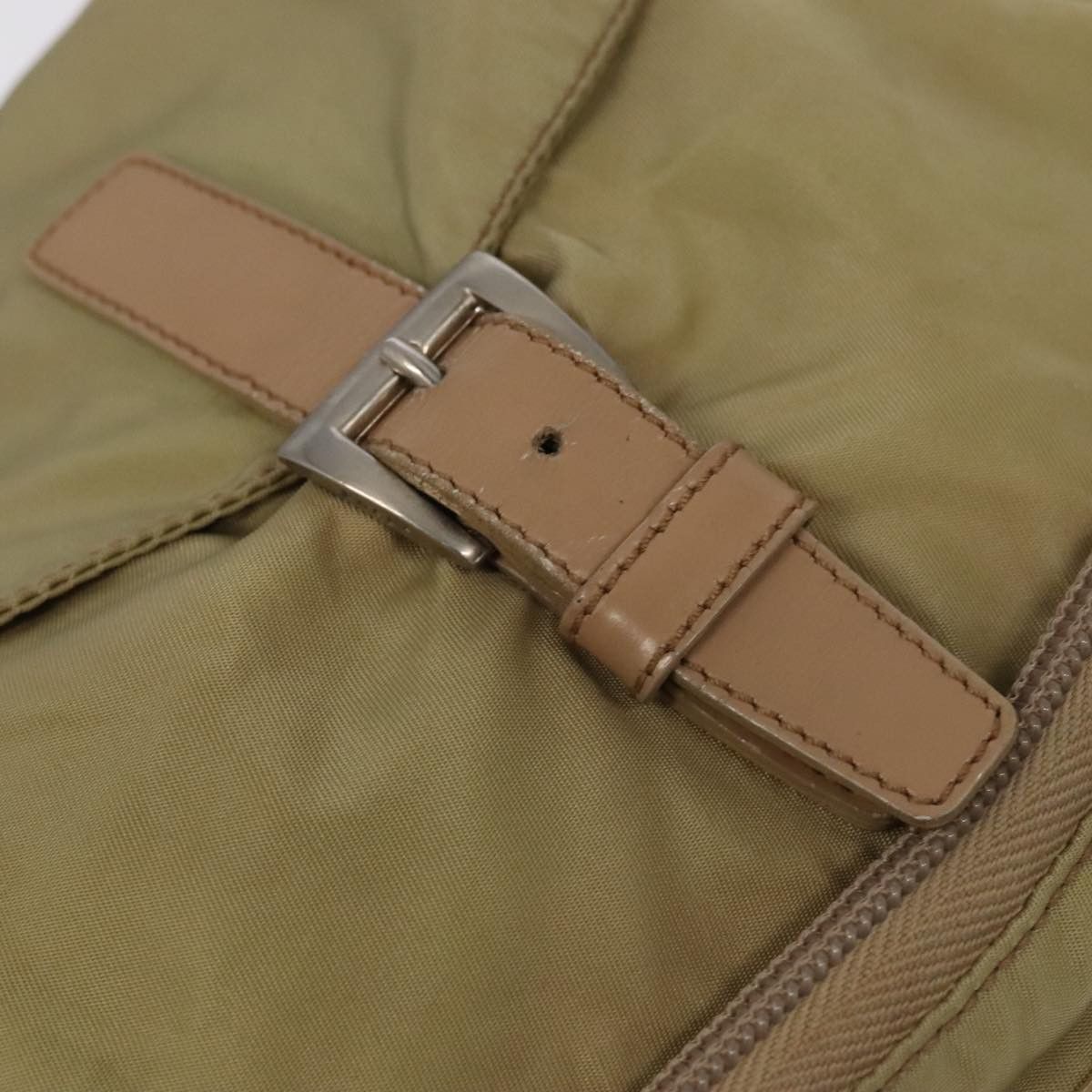 Prada Re-Nylon Khaki Synthetic Backpack Bag (Pre-Owned) Size ONE SIZE - 15 Thumbnail