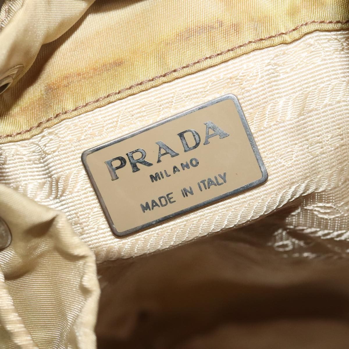 Prada Re-Nylon Khaki Synthetic Backpack Bag (Pre-Owned) Size ONE SIZE - 18 Thumbnail