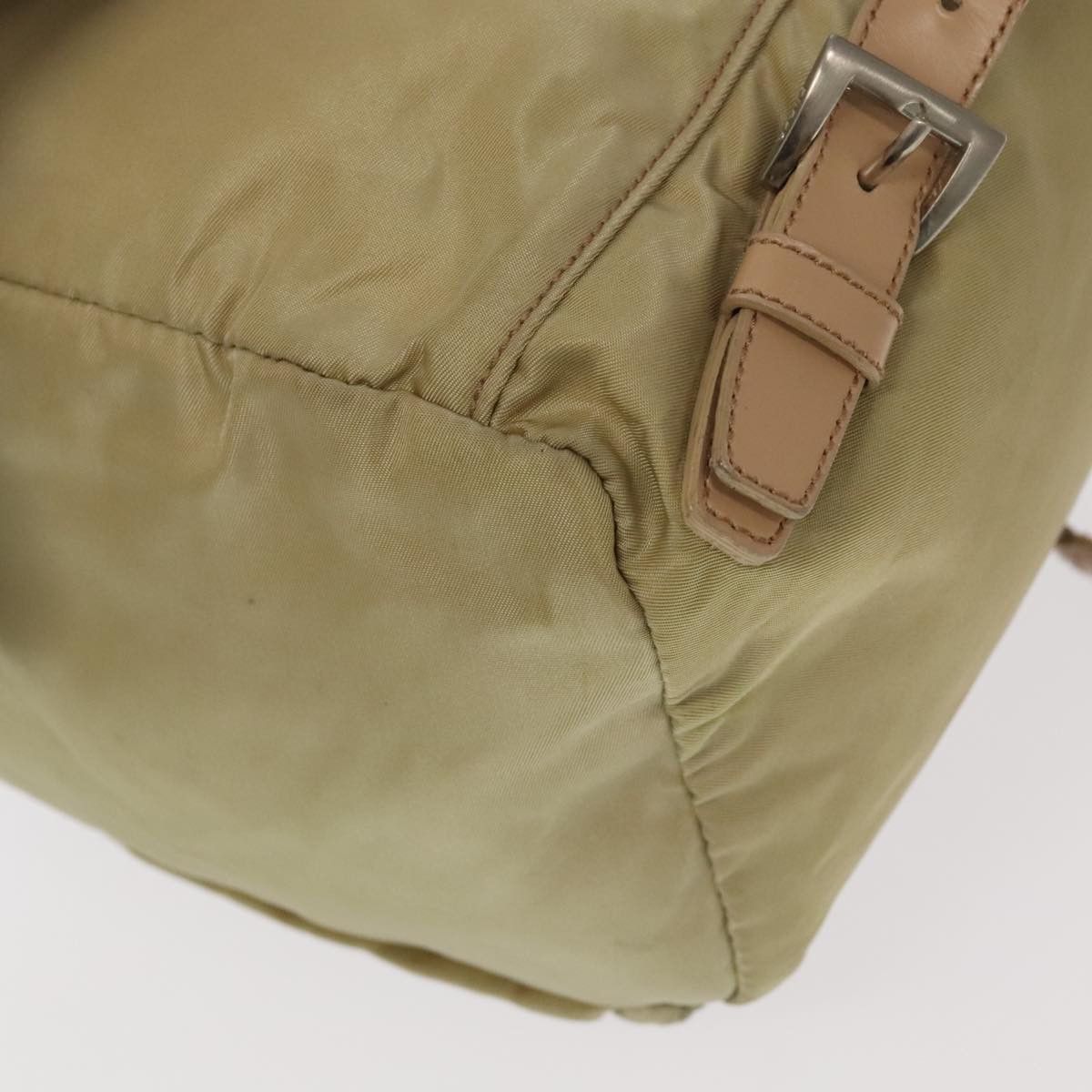 Prada Re-Nylon Khaki Synthetic Backpack Bag (Pre-Owned) Size ONE SIZE - 12 Thumbnail