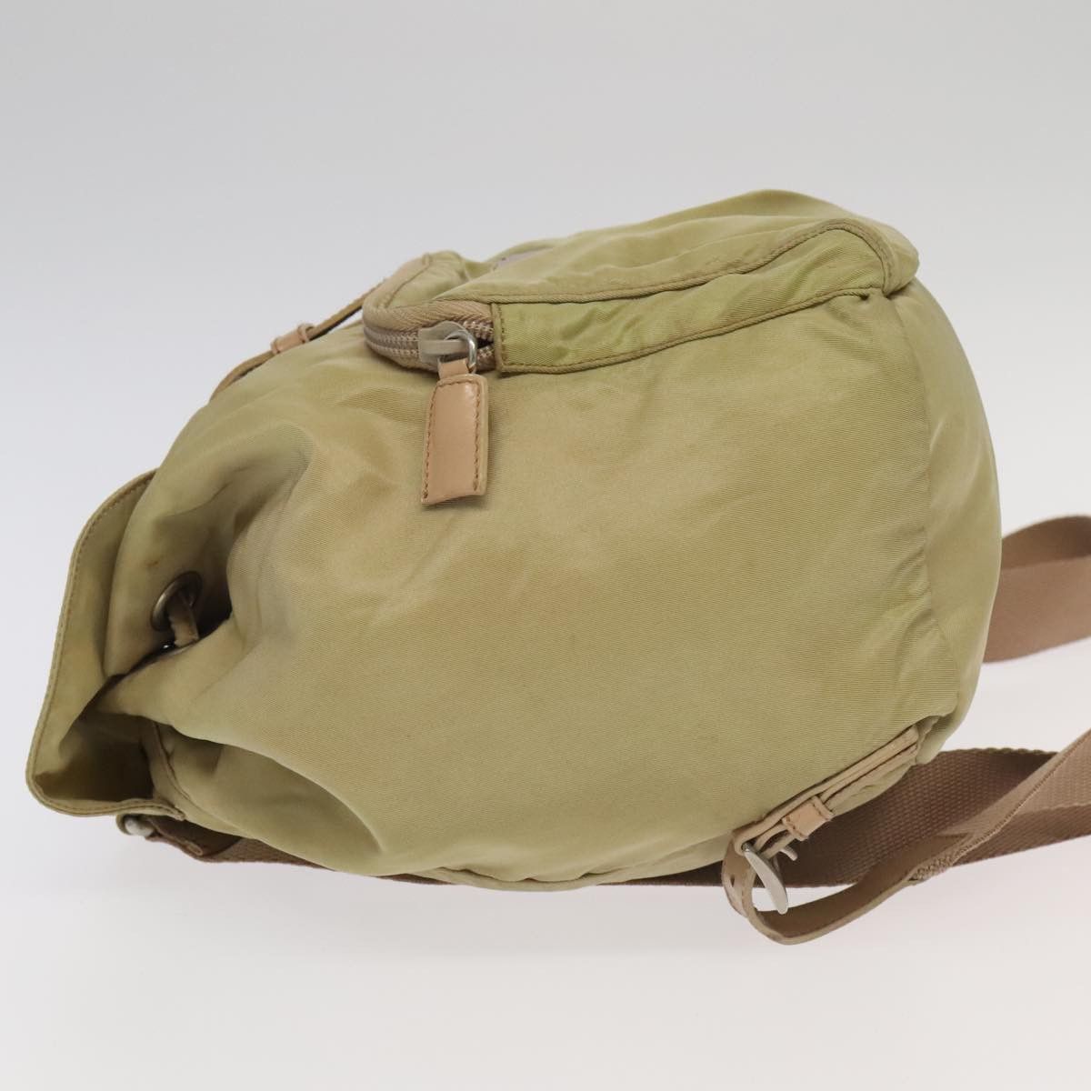 Prada Re-Nylon Khaki Synthetic Backpack Bag (Pre-Owned) Size ONE SIZE - 5 Thumbnail