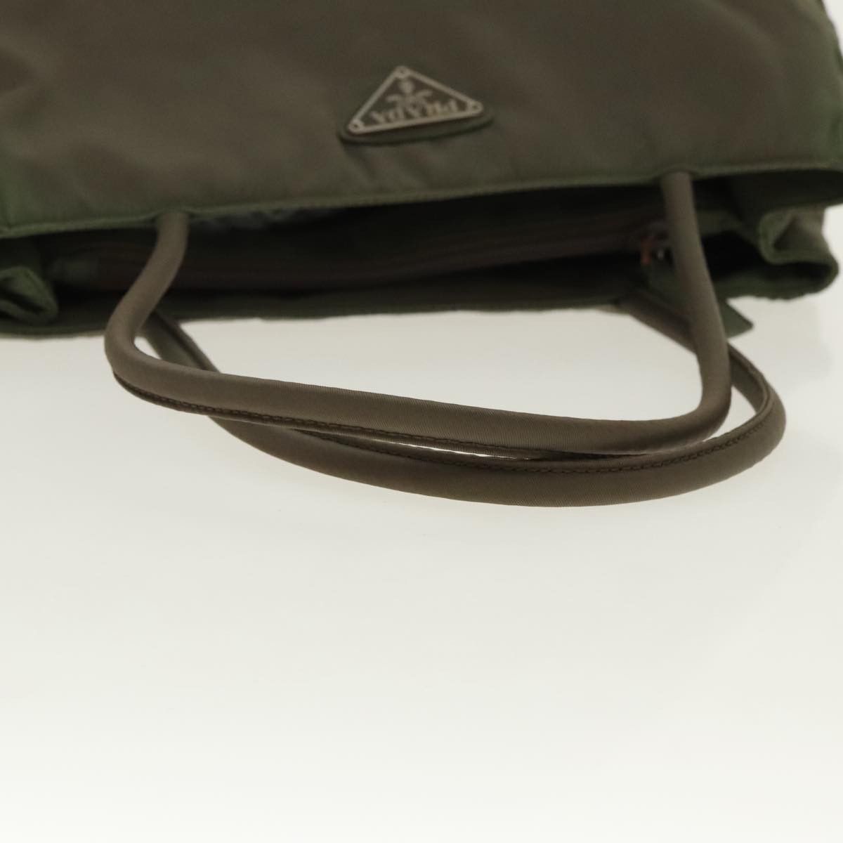 Prada Khaki Synthetic Shoulder Bag (Pre-Owned) Size ONE SIZE - 17 Thumbnail
