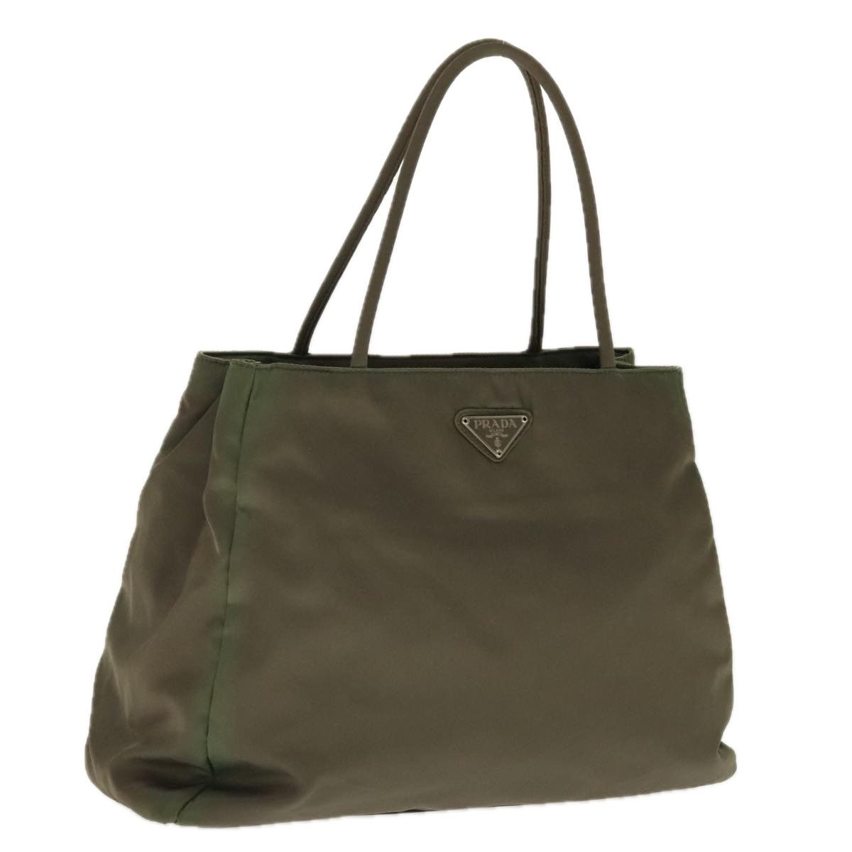 Prada Khaki Synthetic Shoulder Bag (Pre-Owned) Size ONE SIZE - 19 Thumbnail