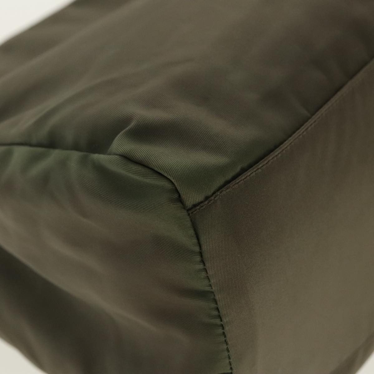 Prada Khaki Synthetic Shoulder Bag (Pre-Owned) Size ONE SIZE - 6 Thumbnail