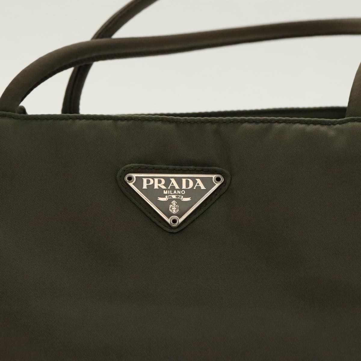 Prada Khaki Synthetic Shoulder Bag (Pre-Owned) Size ONE SIZE - 12 Thumbnail