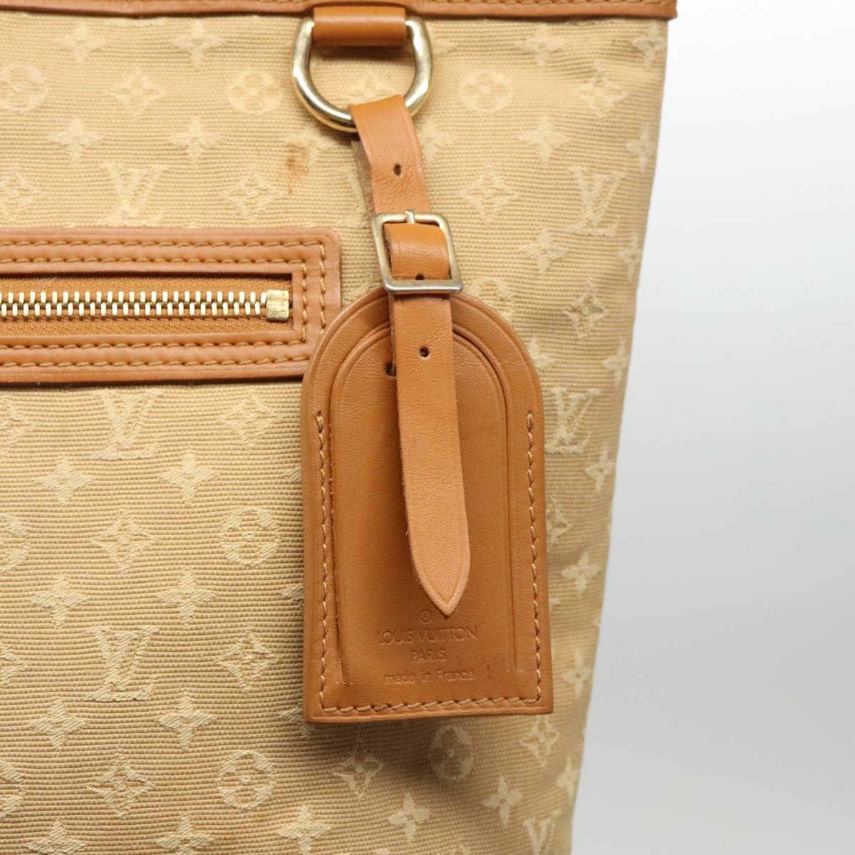 Louis Vuitton Lucille Beige Canvas Tote Bag (Pre-Owned) Size ONE SIZE - 19 Thumbnail
