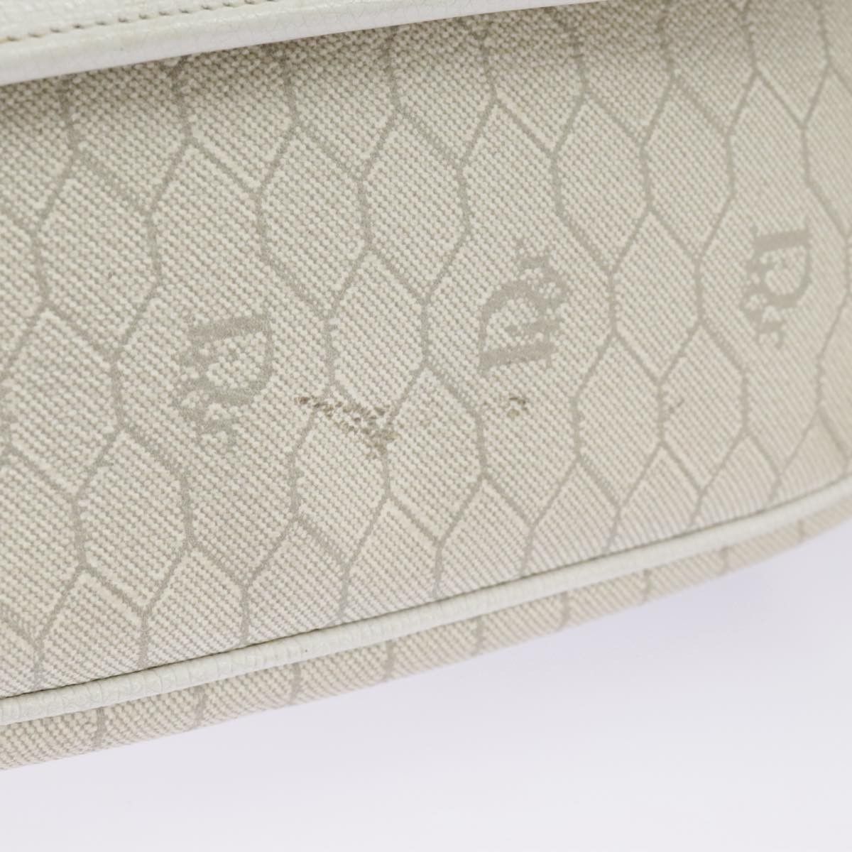 Dior Honeycomb Beige Canvas Shoulder Bag (Pre-Owned) Size ONE SIZE - 4 Thumbnail
