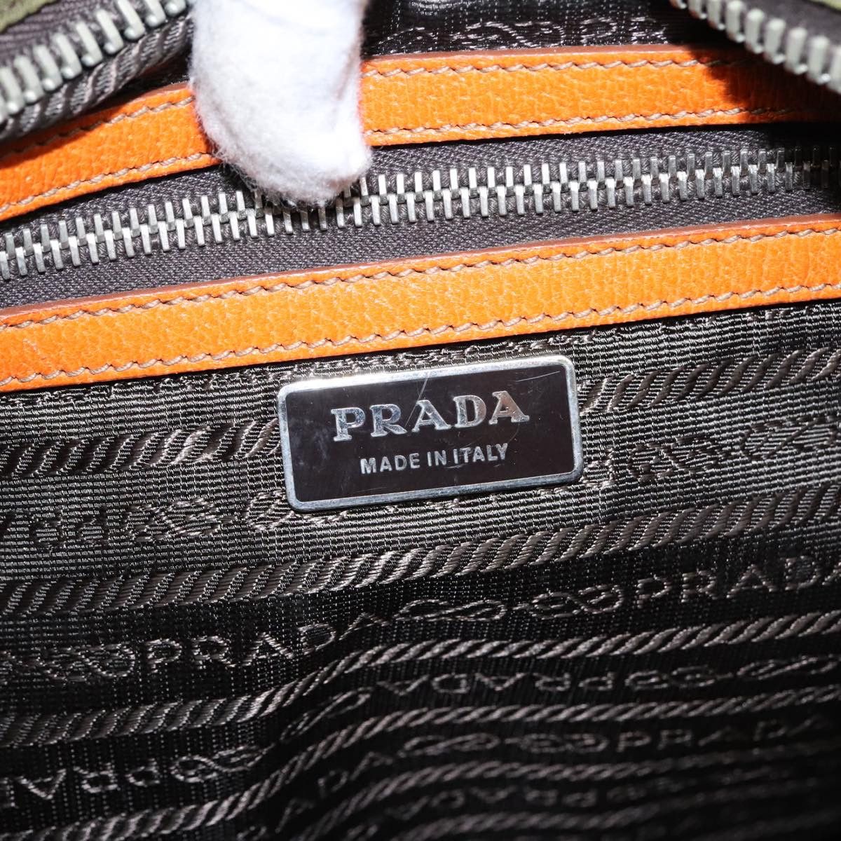 Prada Re-Nylon Khaki Synthetic Shoulder Bag (Pre-Owned) Size ONE SIZE - 12 Thumbnail