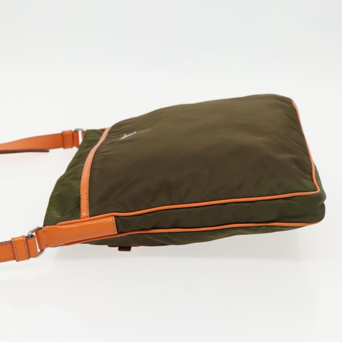 Prada Re-Nylon Khaki Synthetic Shoulder Bag (Pre-Owned) Size ONE SIZE - 4 Thumbnail