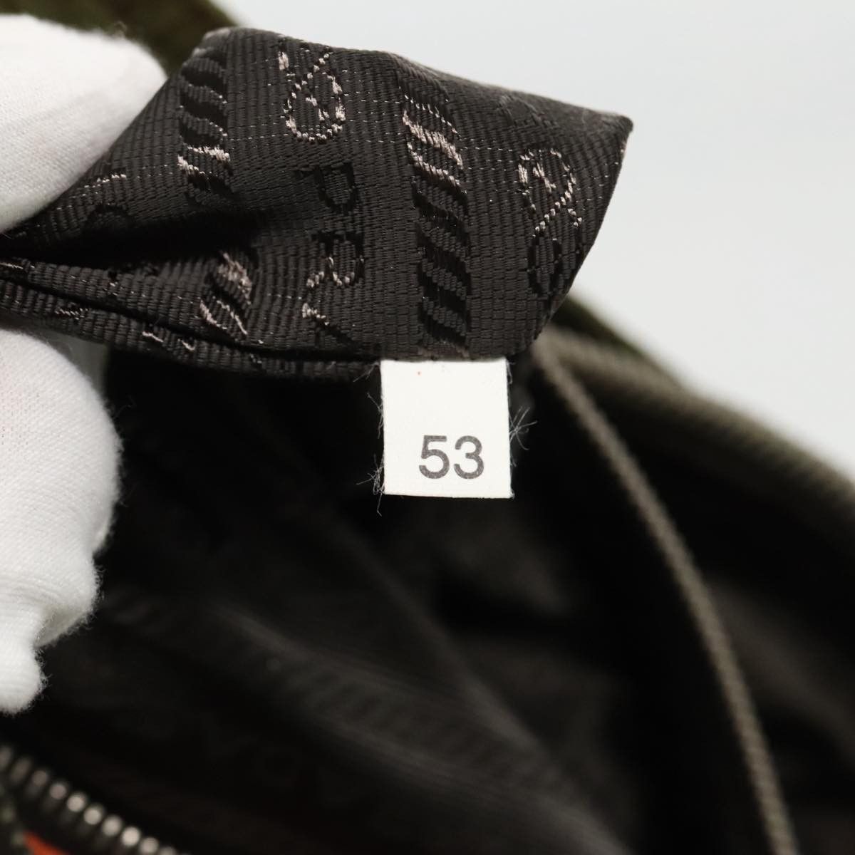 Prada Re-Nylon Khaki Synthetic Shoulder Bag (Pre-Owned) Size ONE SIZE - 13 Thumbnail