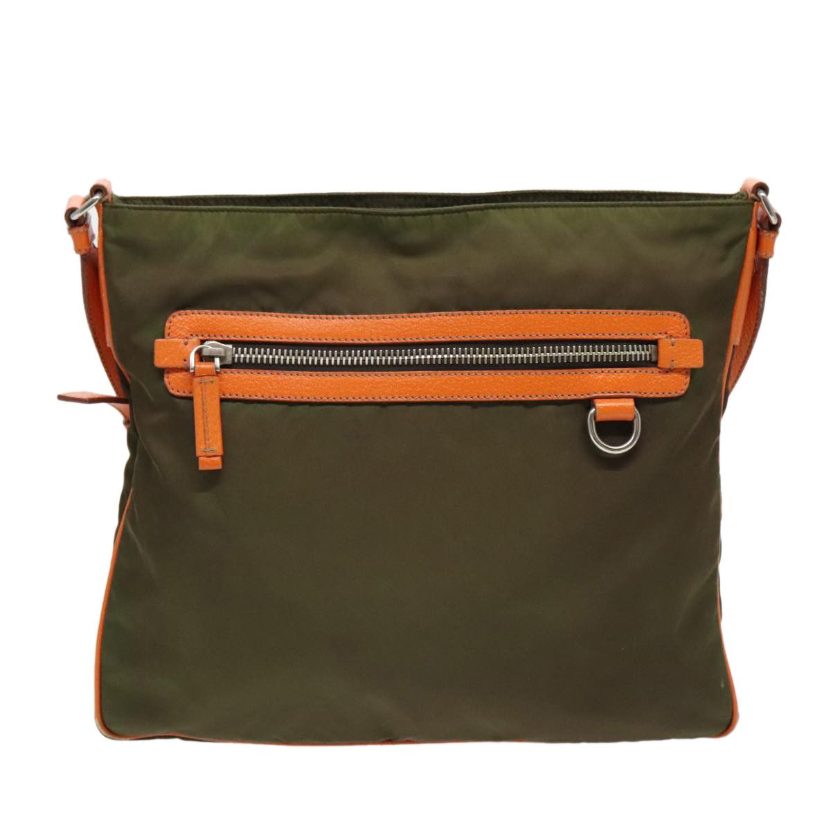 Prada Re-Nylon Khaki Synthetic Shoulder Bag (Pre-Owned) Size ONE SIZE - 2 Thumbnail