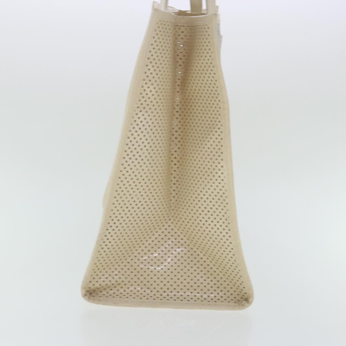 Fendi White Canvas Tote Bag (Pre-Owned) Size ONE SIZE - 3 Thumbnail