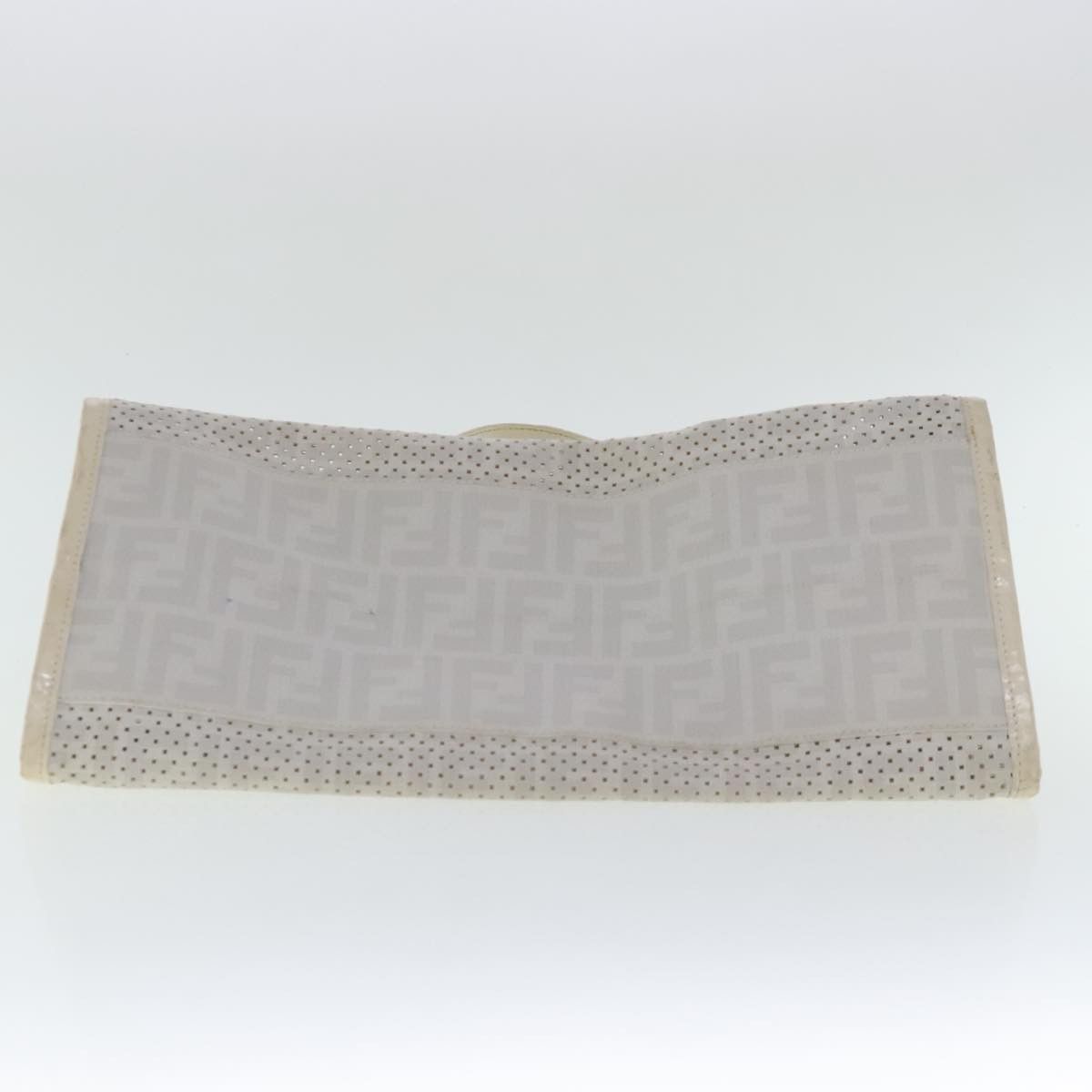 Fendi White Canvas Tote Bag (Pre-Owned) Size ONE SIZE - 18 Thumbnail