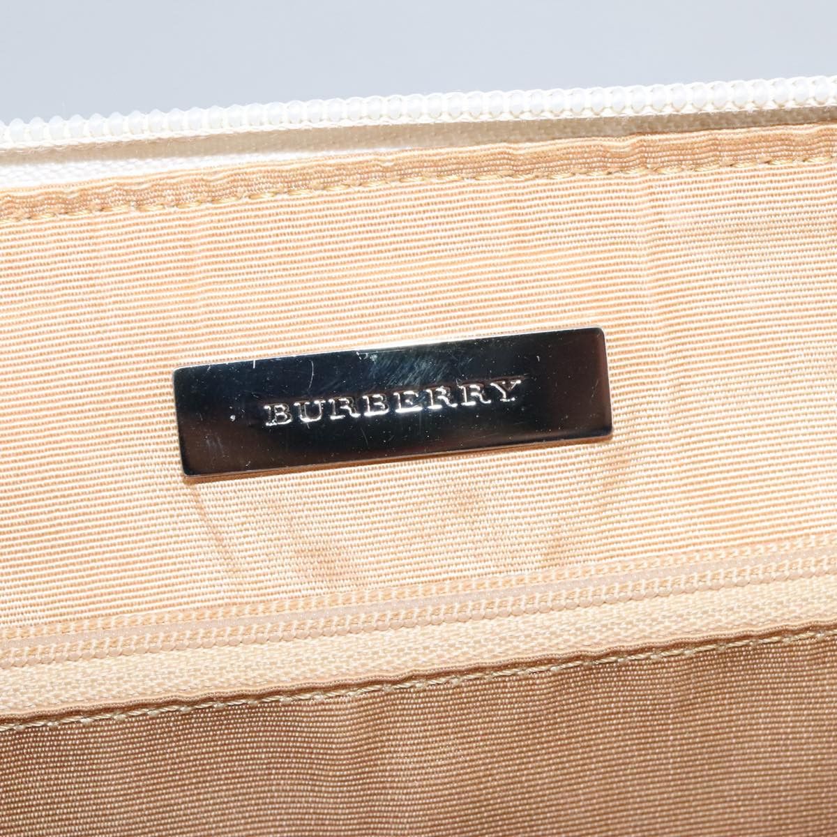 Burberry Nova Check Beige Canvas Handbag (Pre-Owned) Size ONE SIZE - 13 Thumbnail
