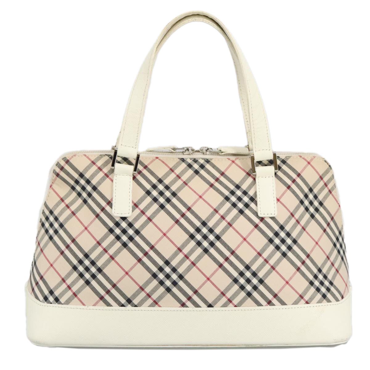 Burberry Nova Check Beige Canvas Handbag (Pre-Owned) Size ONE SIZE - 2 Thumbnail
