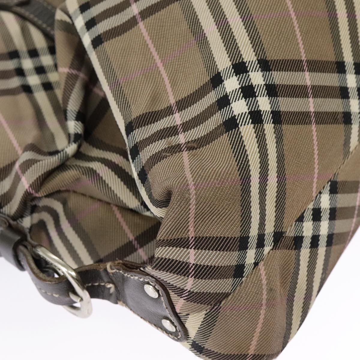 Burberry Nova Check Beige Synthetic Tote Bag (Pre-Owned) Size ONE SIZE - 10 Thumbnail