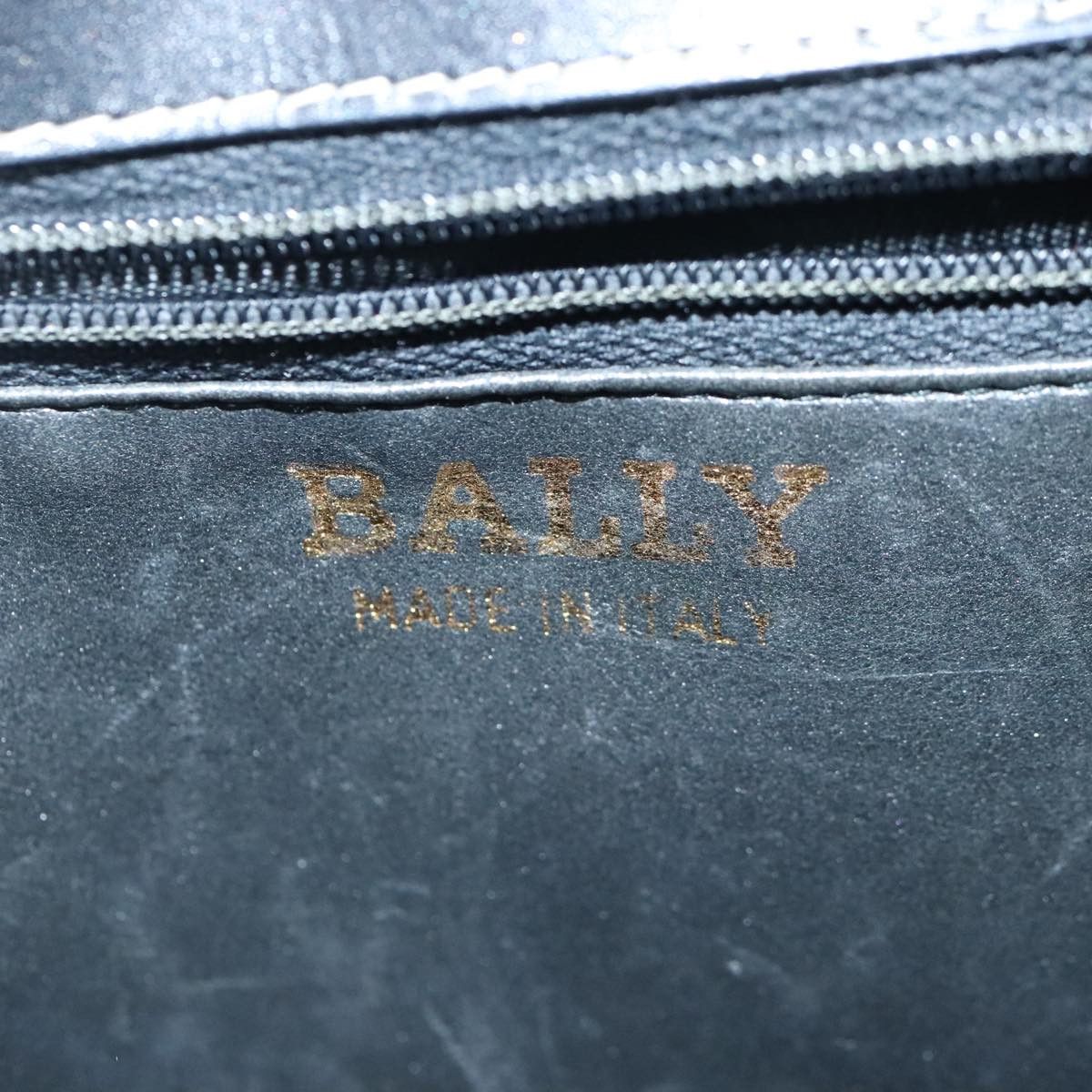 Bally Black Leather Shoulder Bag (Pre-Owned) Size ONE SIZE - 10 Thumbnail
