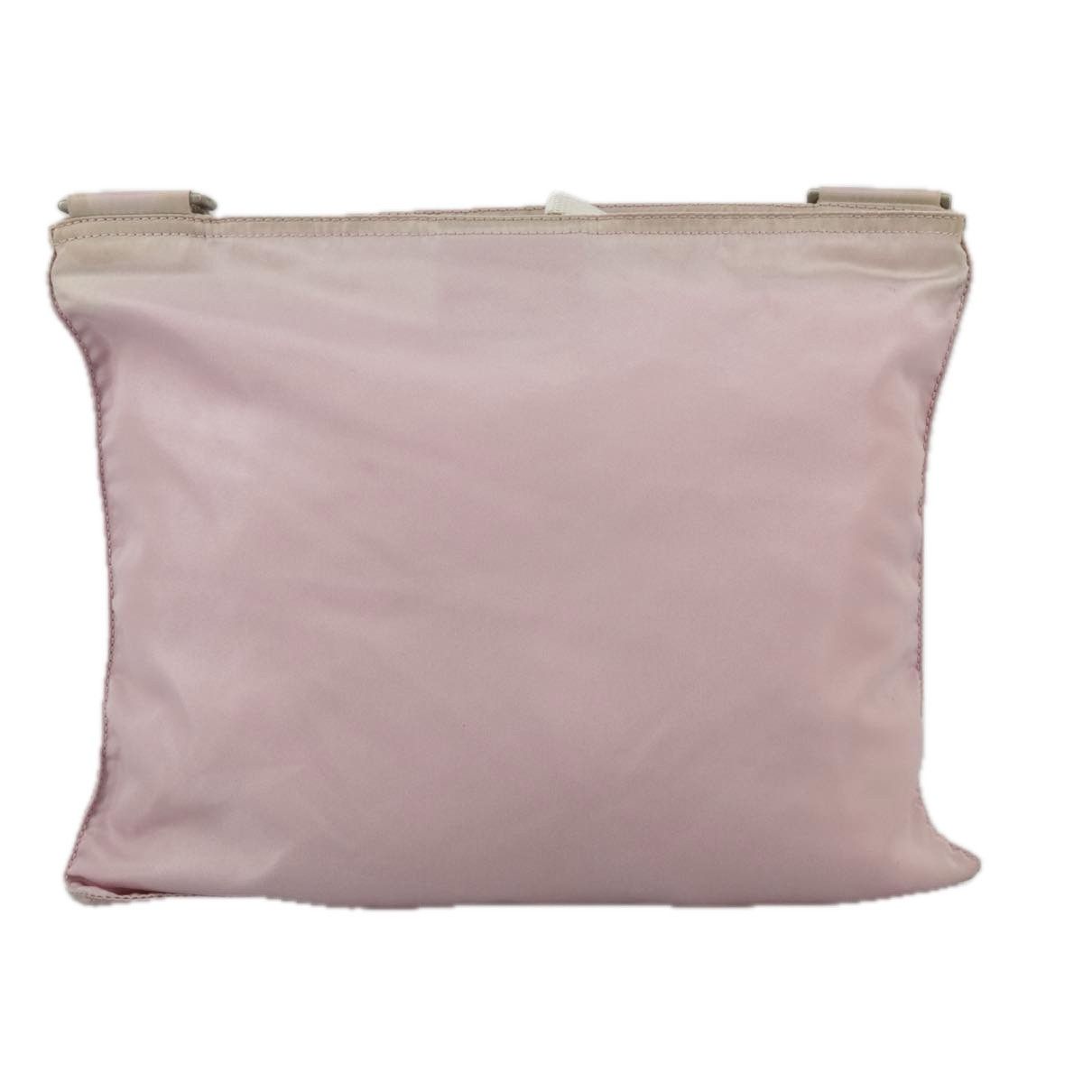 Prada Tessuto Pink Synthetic Shoulder Bag (Pre-Owned) Size ONE SIZE - 3 Thumbnail