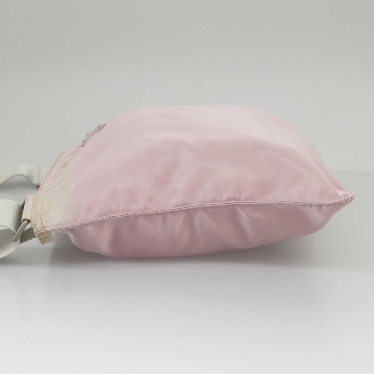 Prada Tessuto Pink Synthetic Shoulder Bag (Pre-Owned) Size ONE SIZE - 4 Thumbnail