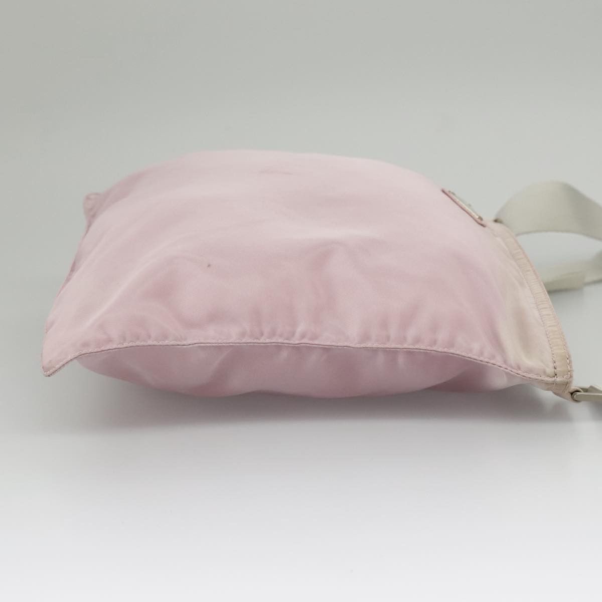 Prada Tessuto Pink Synthetic Shoulder Bag (Pre-Owned) Size ONE SIZE - 5 Thumbnail