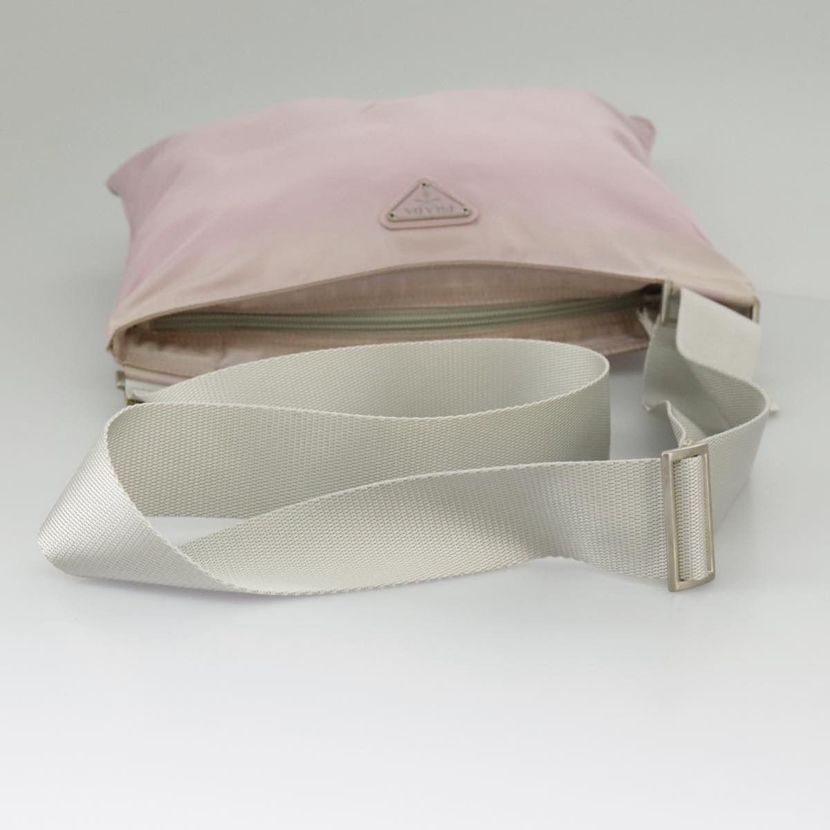 Prada Tessuto Pink Synthetic Shoulder Bag (Pre-Owned) Size ONE SIZE - 7 Thumbnail