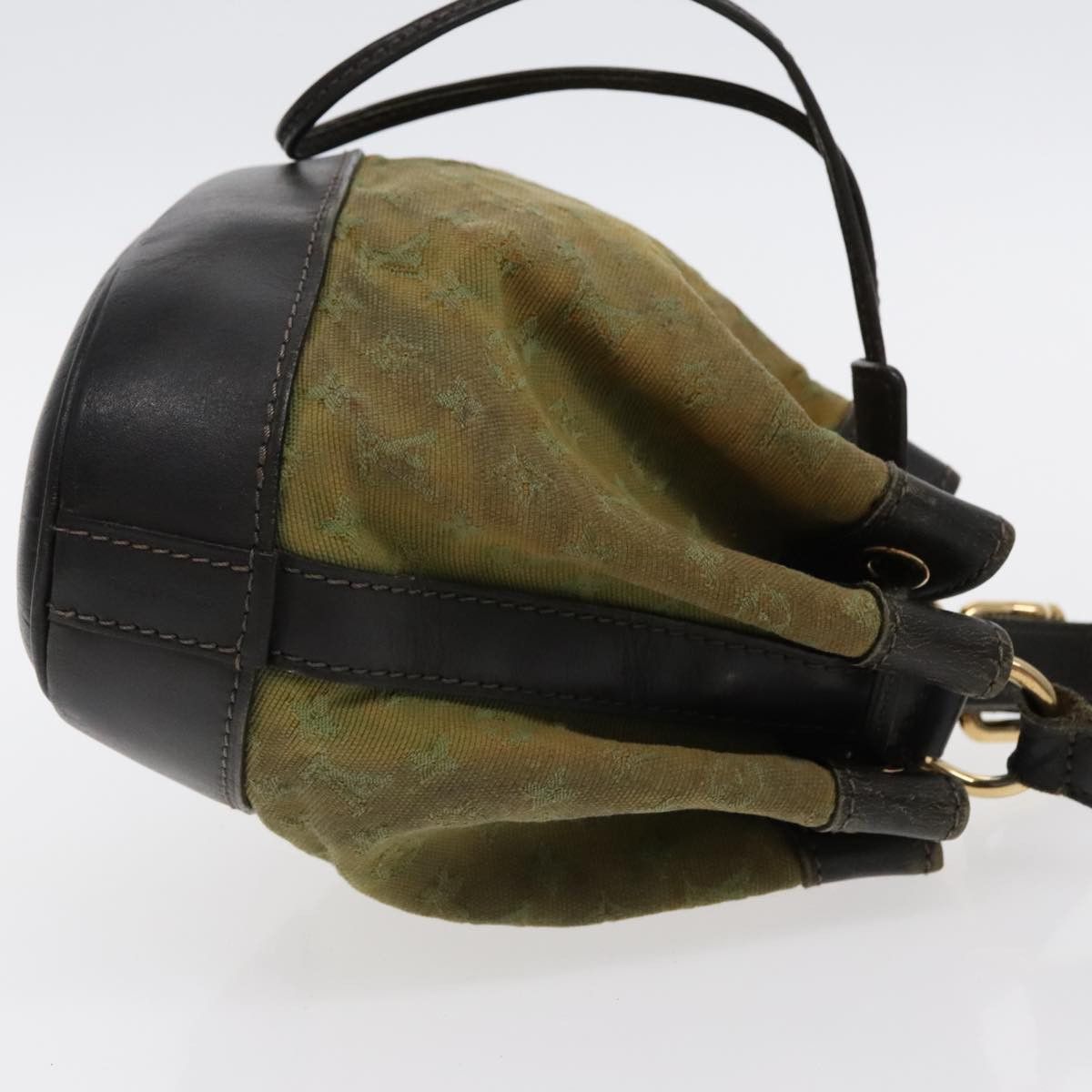 Louis Vuitton Noelie Khaki Canvas Shoulder Bag (Pre-Owned) Size ONE SIZE - 3 Thumbnail