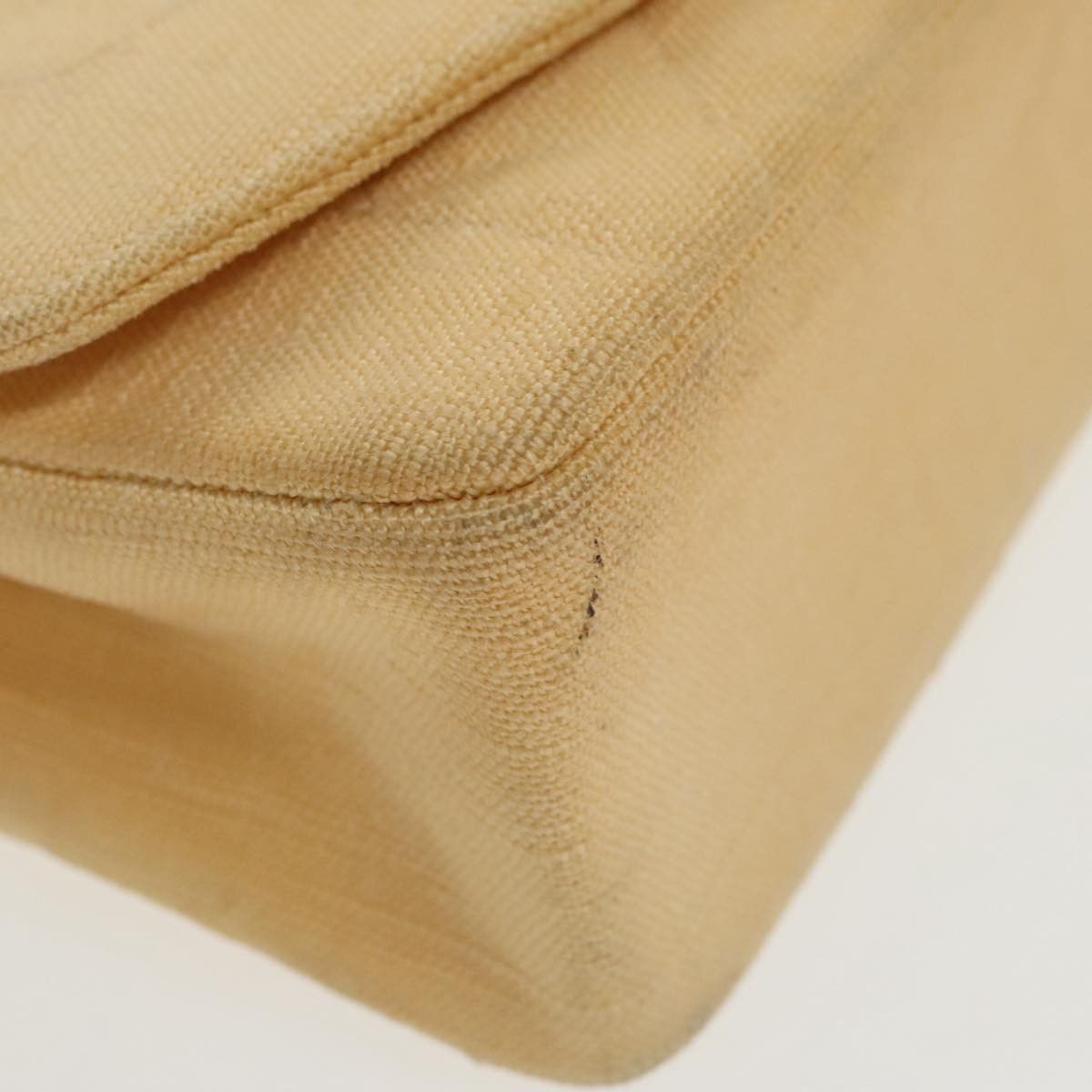 Chanel Diana Yellow Canvas Shoulder Bag (Pre-Owned) Size ONE SIZE - 10 Thumbnail