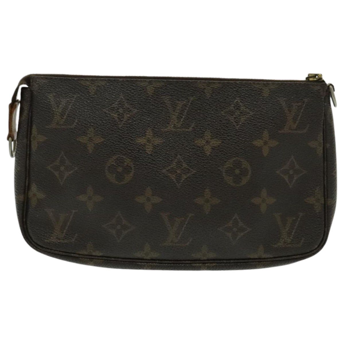 Louis Vuitton Pochette Accessoire Brown Canvas Clutch Bag (Pre-Owned) Size ONE SIZE - 2 Thumbnail