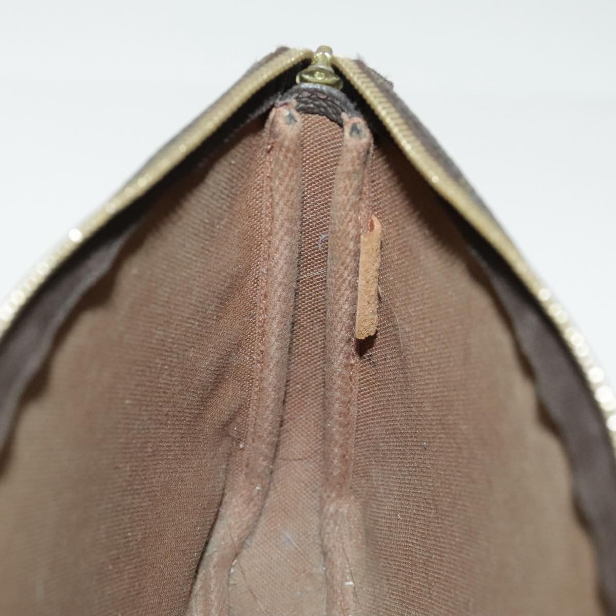 Louis Vuitton Pochette Accessoire Brown Canvas Clutch Bag (Pre-Owned) Size ONE SIZE - 20 Thumbnail