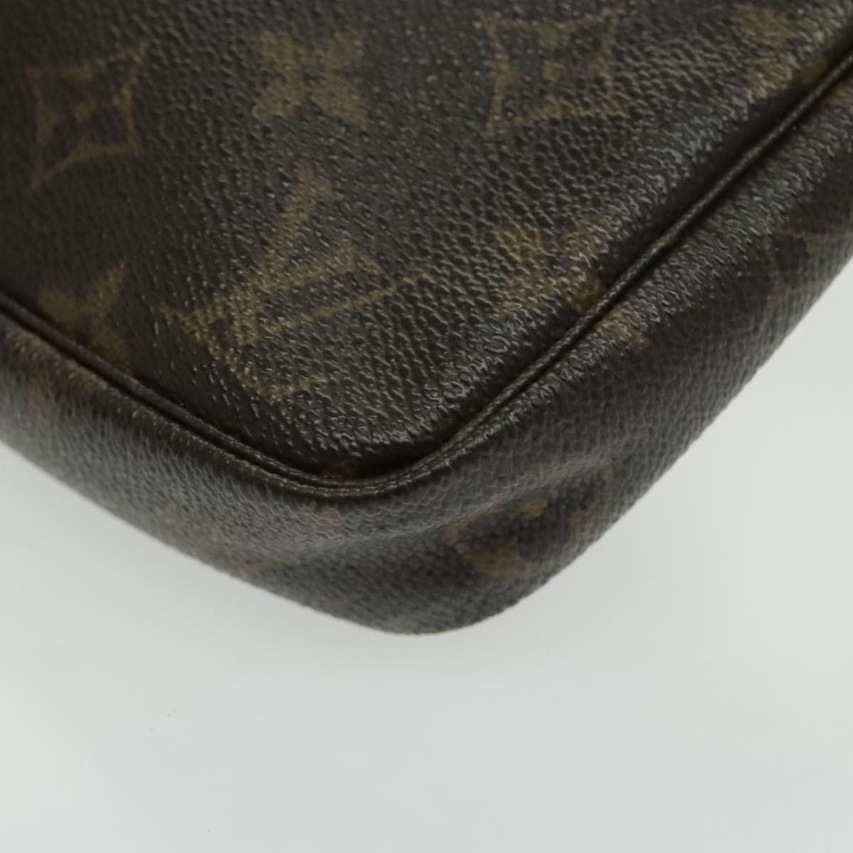 Louis Vuitton Pochette Accessoire Brown Canvas Clutch Bag (Pre-Owned) Size ONE SIZE - 6 Thumbnail