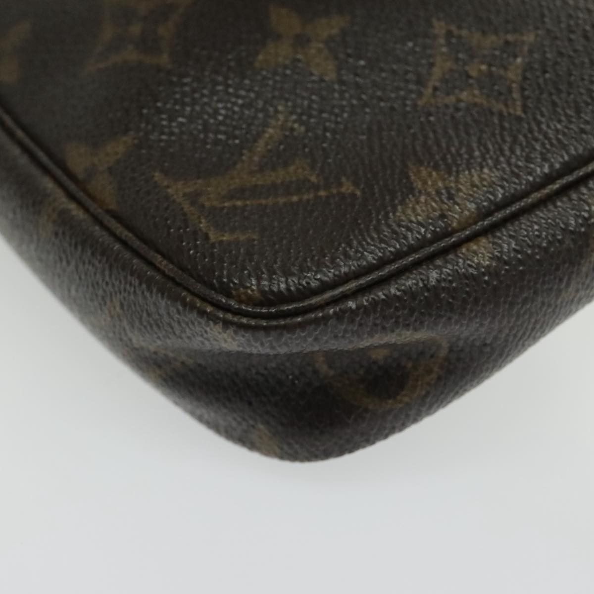 Louis Vuitton Pochette Accessoire Brown Canvas Clutch Bag (Pre-Owned) Size ONE SIZE - 8 Thumbnail
