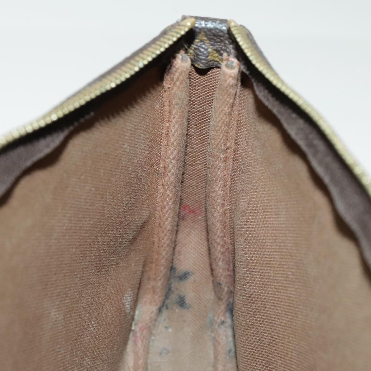 Louis Vuitton Pochette Accessoire Brown Canvas Clutch Bag (Pre-Owned) Size ONE SIZE - 19 Thumbnail