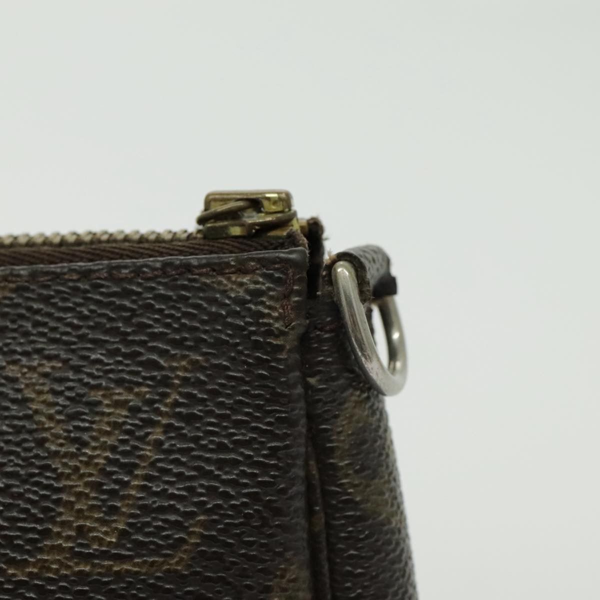Louis Vuitton Pochette Accessoire Brown Canvas Clutch Bag (Pre-Owned) Size ONE SIZE - 18 Thumbnail