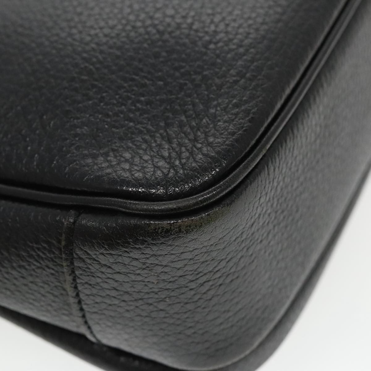 Burberry Black Leather Shoulder Bag (Pre-Owned) Size ONE SIZE - 12 Thumbnail