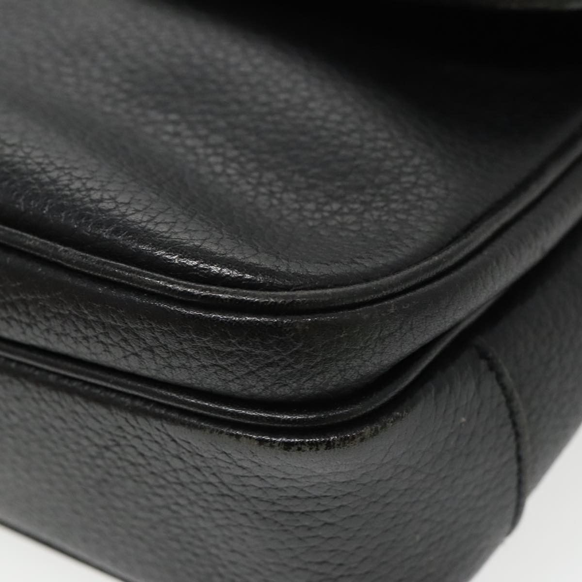 Burberry Black Leather Shoulder Bag (Pre-Owned) Size ONE SIZE - 9 Thumbnail
