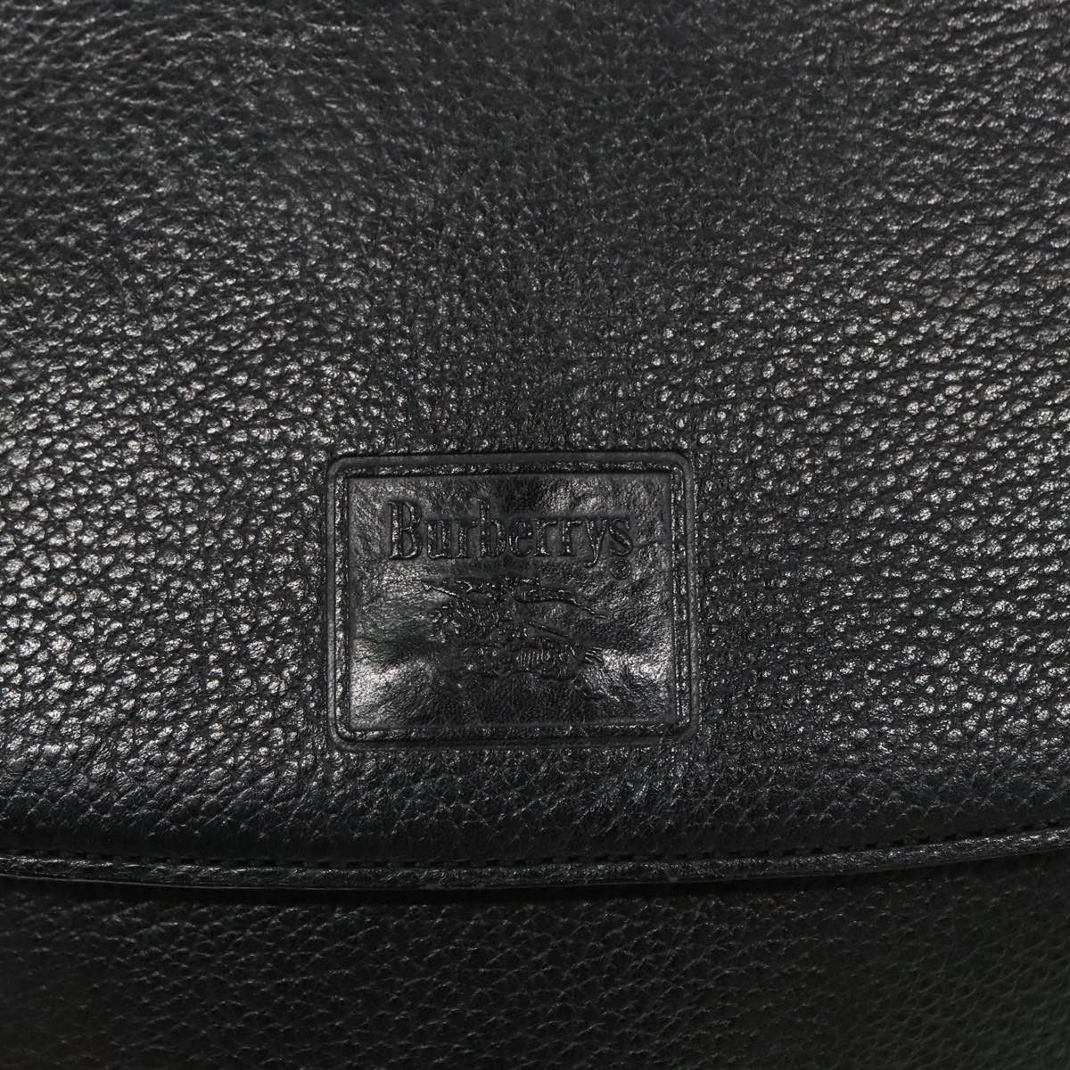 Burberry Black Leather Shoulder Bag (Pre-Owned) Size ONE SIZE - 13 Thumbnail