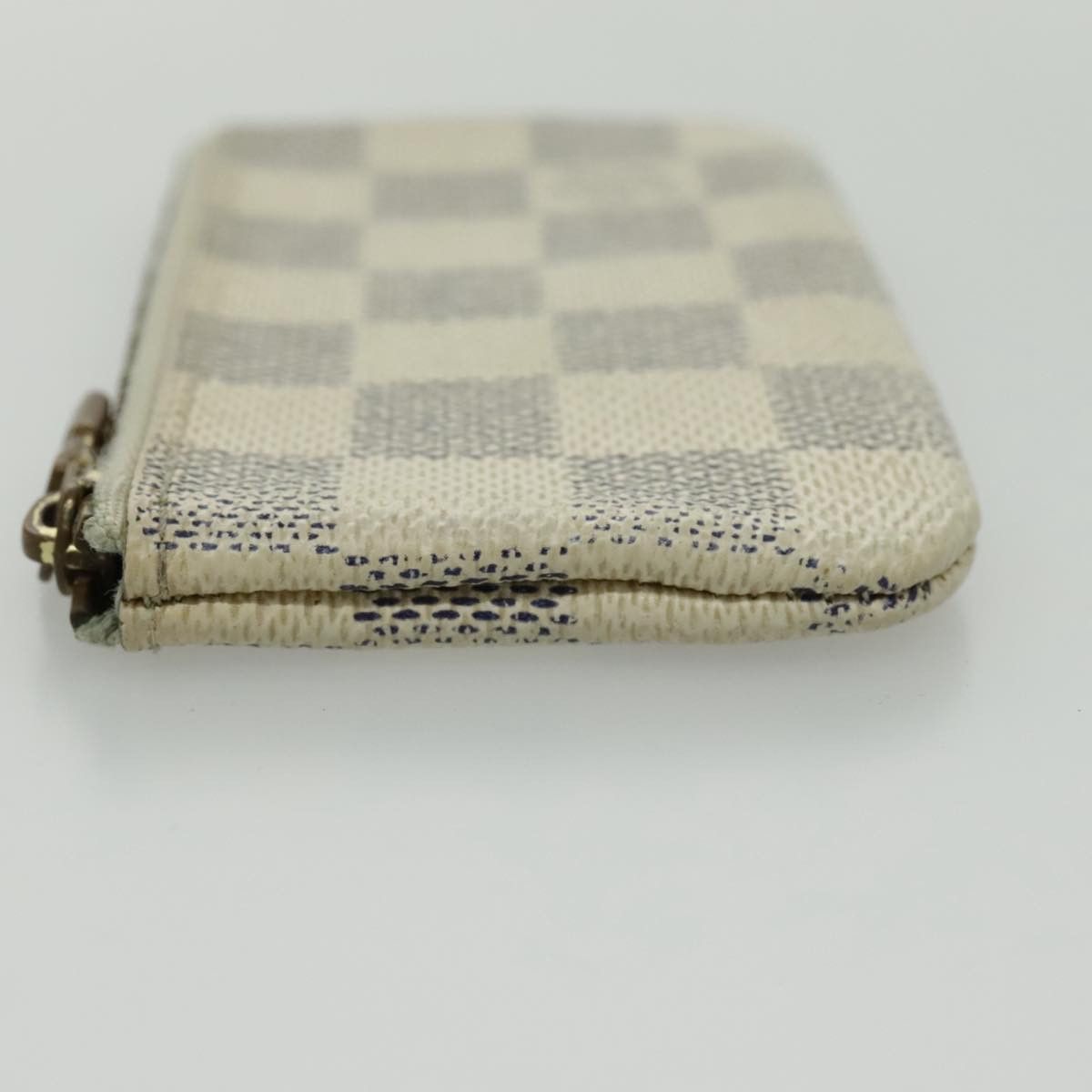 Louis Vuitton Pochette Clés White Canvas Wallet (Pre-Owned) Size ONE SIZE - 5 Thumbnail