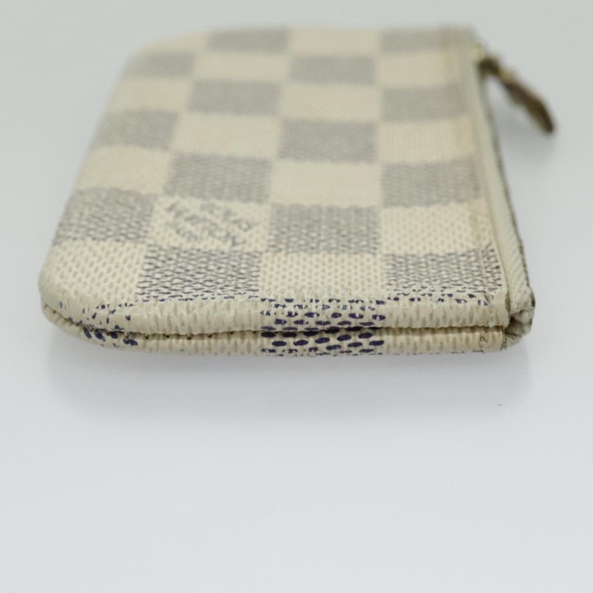 Louis Vuitton Pochette Clés White Canvas Wallet (Pre-Owned) Size ONE SIZE - 6 Thumbnail