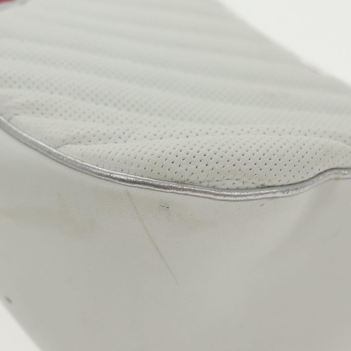 Dior Cadillac White Leather Shoulder Bag (Pre-Owned) Size ONE SIZE - 13 Thumbnail