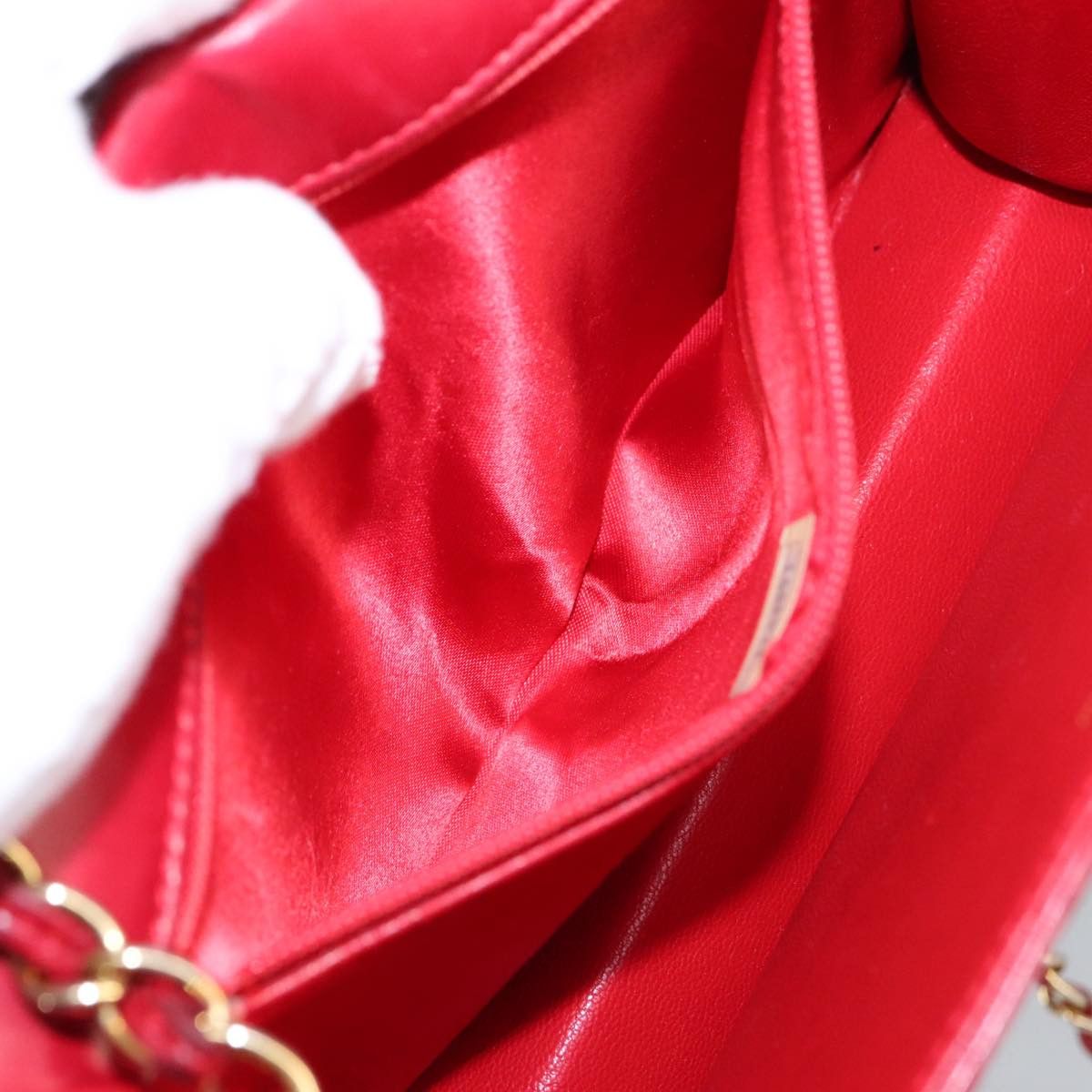 Chanel Cc Red Calfskin Shoulder Bag (Pre-Owned) Size ONE SIZE - 19 Thumbnail