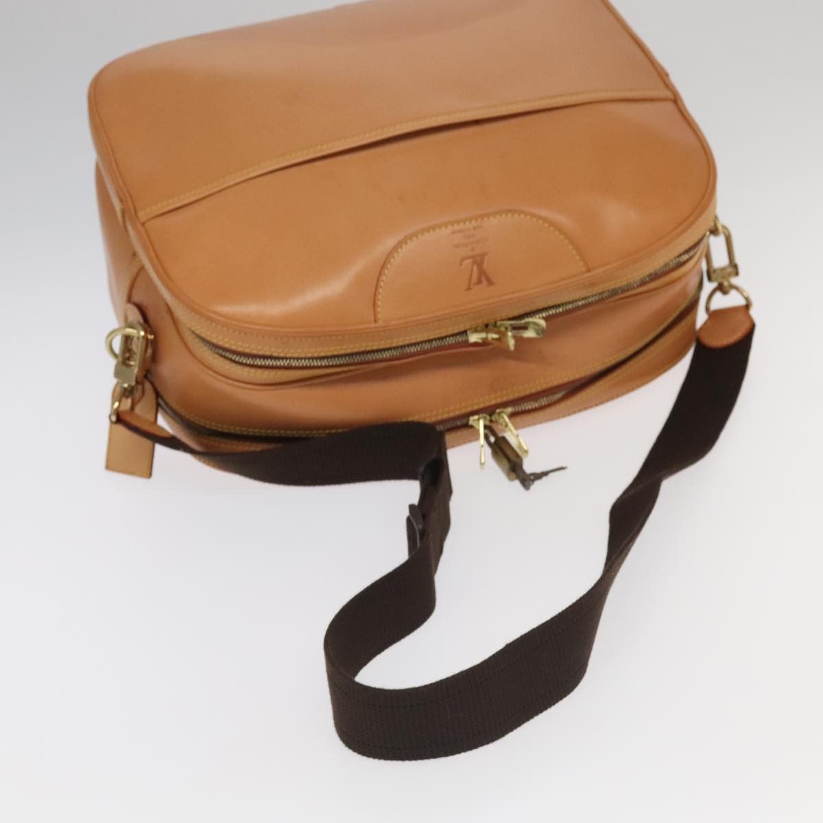 Louis Vuitton Reporter Beige Leather Shoulder Bag (Pre-Owned) Size ONE SIZE - 7 Thumbnail