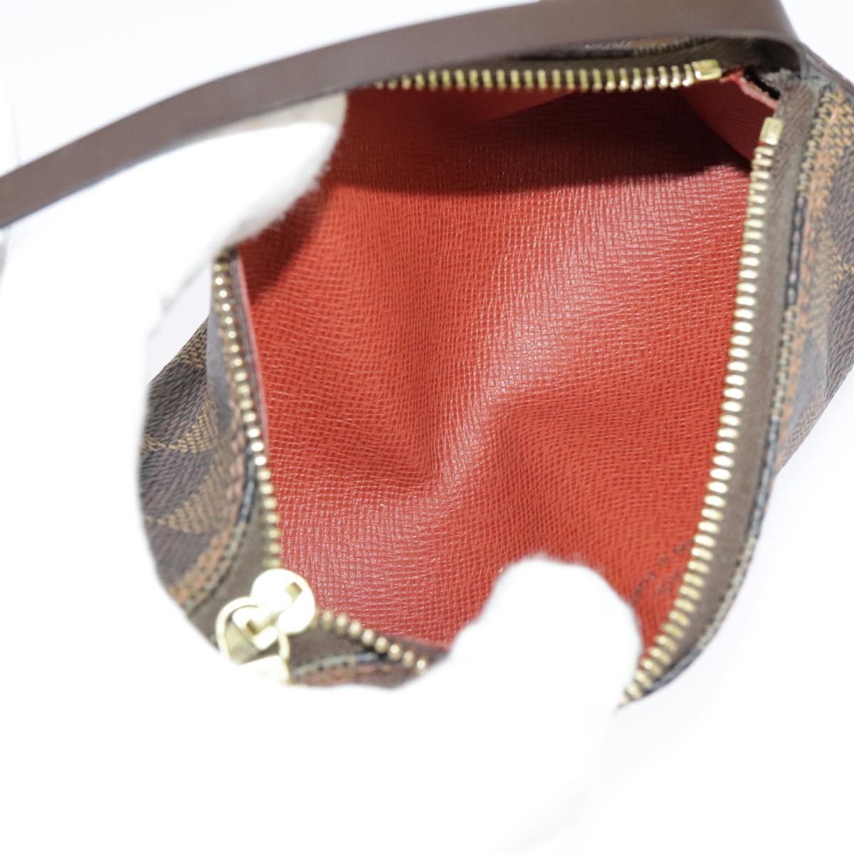 Louis Vuitton Mini Baby Papillon Brown Canvas Clutch Bag (Pre-Owned) Size ONE SIZE - 18 Thumbnail