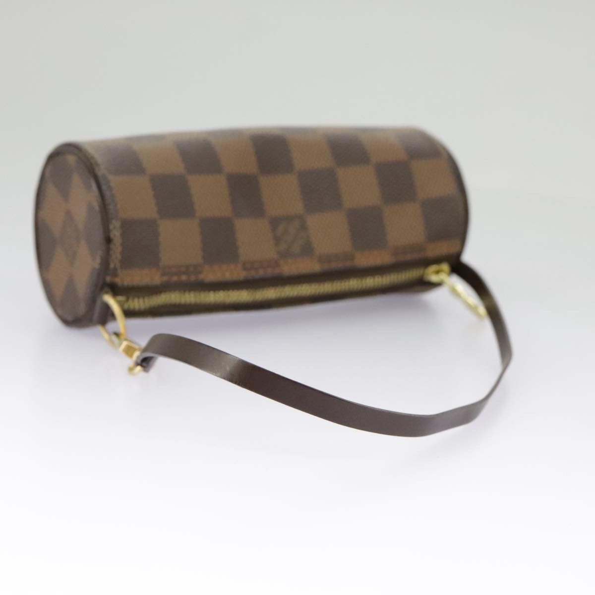 Louis Vuitton Mini Baby Papillon Brown Canvas Clutch Bag (Pre-Owned) Size ONE SIZE - 7 Thumbnail