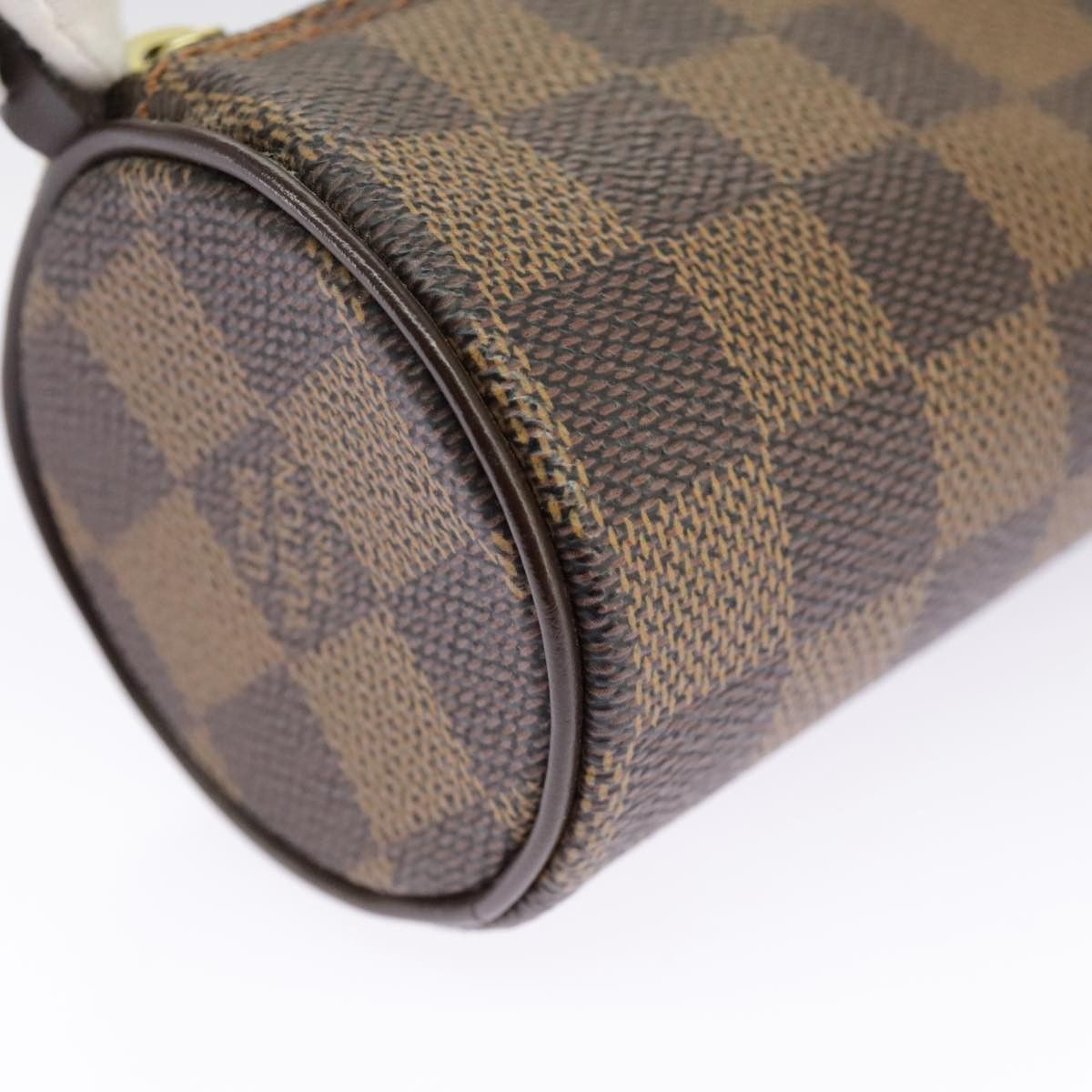 Louis Vuitton Mini Baby Papillon Brown Canvas Clutch Bag (Pre-Owned) Size ONE SIZE - 10 Thumbnail