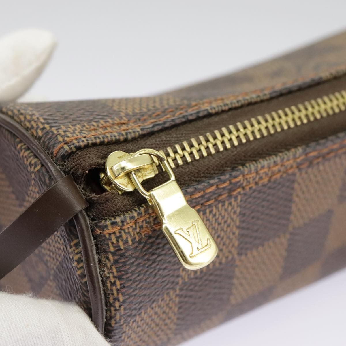 Louis Vuitton Mini Baby Papillon Brown Canvas Clutch Bag (Pre-Owned) Size ONE SIZE - 16 Thumbnail